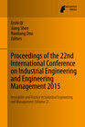 Buchcover Proceedings of the 22nd International Conference on Industrial Engineering and Engineering Management 2015