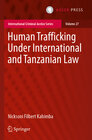 Buchcover Human Trafficking Under International and Tanzanian Law