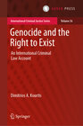 Buchcover Genocide and the Right to Exist