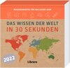 Buchcover DAS WISSEN DER WELT IN 30 SEKUNDEN – 2022