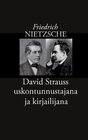 Buchcover David Strauss uskontunnustajana ja kirjailijana
