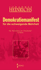 Buchcover Demokratiemanifest für die schweigende Mehrheit