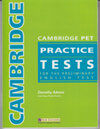 Buchcover Cambridge PET Practice Test, Teacher's Book