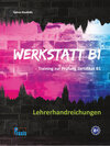 Buchcover Werkstatt B1 - Lehrerhandreichungen