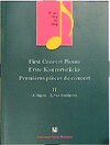 Buchcover Erste Konzertstücke II