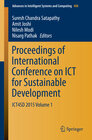 Buchcover Proceedings of International Conference on ICT for Sustainable Development