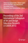 Buchcover Proceedings of the 2nd International Colloquium of Art and Design Education Research (i-CADER 2015)