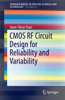 Buchcover CMOS RF Circuit Design for Reliability and Variability