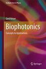 Buchcover Biophotonics