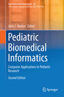 Buchcover Pediatric Biomedical Informatics