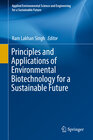 Buchcover Principles and Applications of Environmental Biotechnology for a Sustainable Future