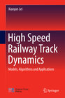 Buchcover High Speed Railway Track Dynamics