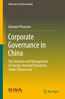 Buchcover Corporate Governance in China