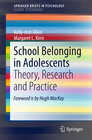 Buchcover School Belonging in Adolescents