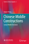 Buchcover Chinese Middle Constructions