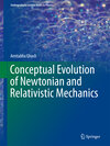 Buchcover Conceptual Evolution of Newtonian and Relativistic Mechanics