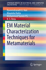 Buchcover EM Material Characterization Techniques for Metamaterials