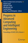 Buchcover Progress in Advanced Computing and Intelligent Engineering
