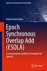 Buchcover Epoch Synchronous Overlap Add (ESOLA)