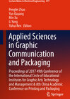 Buchcover Applied Sciences in Graphic Communication and Packaging