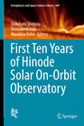 Buchcover First Ten Years of Hinode Solar On-Orbit Observatory