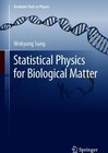 Buchcover Statistical Physics for Biological Matter