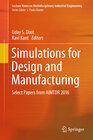 Buchcover Simulations for Design and Manufacturing