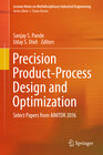 Buchcover Precision Product-Process Design and Optimization
