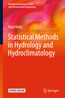 Buchcover Statistical Methods in Hydrology and Hydroclimatology