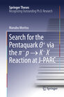 Buchcover Search for the Pentaquark Θ+ via the π−p → K−X Reaction at J-PARC