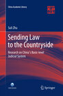 Buchcover Sending Law to the Countryside