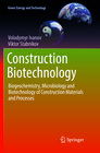 Buchcover Construction Biotechnology