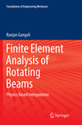 Buchcover Finite Element Analysis of Rotating Beams