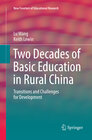 Buchcover Two Decades of Basic Education in Rural China