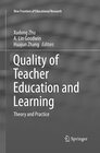 Buchcover Quality of Teacher Education and Learning
