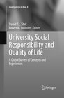 Buchcover University Social Responsibility and Quality of Life