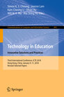 Buchcover Technology in Education. Innovative Solutions and Practices