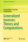 Buchcover Generalized Inverses: Theory and Computations