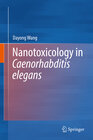 Buchcover Nanotoxicology in Caenorhabditis elegans