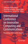 Buchcover International Conference on Innovative Computing and Communications