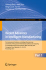 Buchcover Recent Advances in Intelligent Manufacturing