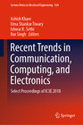 Buchcover Recent Trends in Communication, Computing, and Electronics