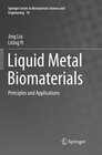 Buchcover Liquid Metal Biomaterials