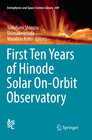 Buchcover First Ten Years of Hinode Solar On-Orbit Observatory