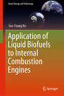 Buchcover Application of Liquid Biofuels to Internal Combustion Engines