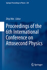 Buchcover Proceedings of the 6th International Conference on Attosecond Physics