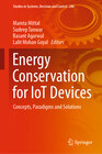 Buchcover Energy Conservation for IoT Devices