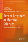 Buchcover Recent Advances in Material Sciences