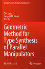 Buchcover Geometric Method for Type Synthesis of Parallel Manipulators