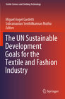 Buchcover The UN Sustainable Development Goals for the Textile and Fashion Industry